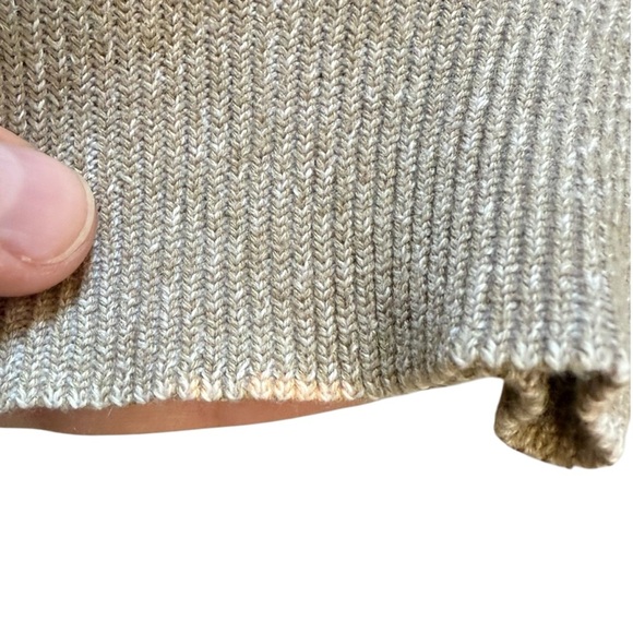 RODEBJER Lightweight Knit Sweater Women’s Medium Beige Round Neck Scandinavian - Picture 6 of 7